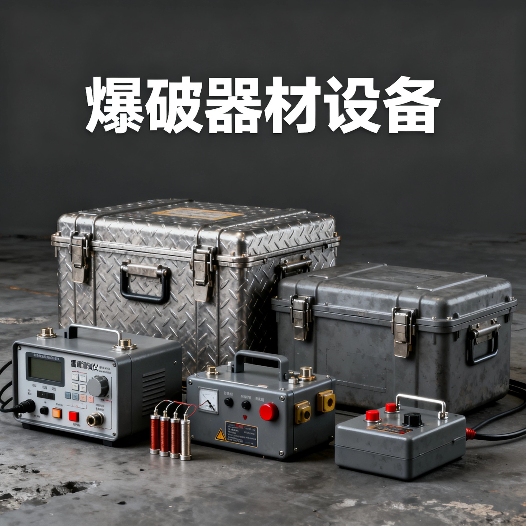 龙门镇爆破工程师的“兵器库”：常用器材一册通